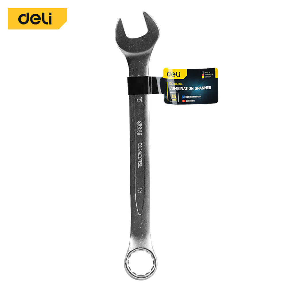 ประแจปากตาย DELI EDL140015L-SL-01 15มม_0